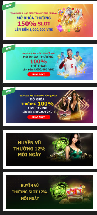 Chương trình khuyến mãi tại 12bet