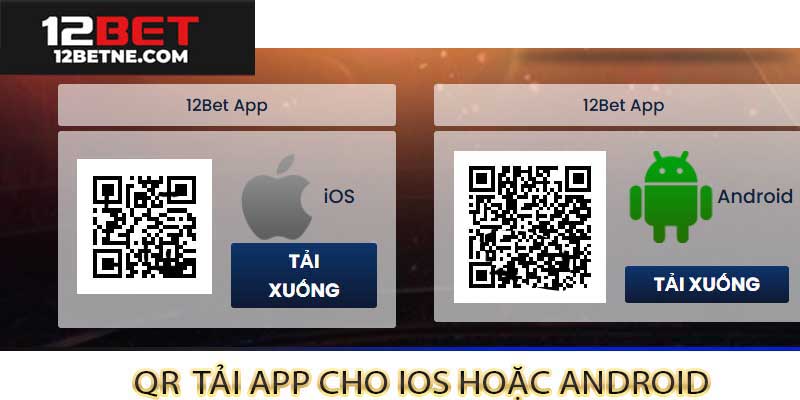 QR tải app 12bet